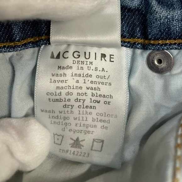 McGuire Denim Jeans Size 28 - Picture 6 of 11